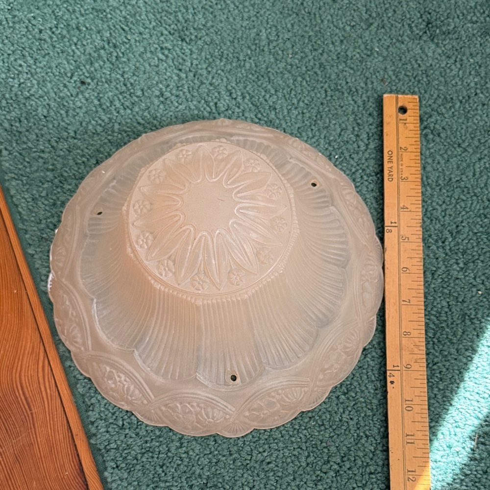 Vintage Frosted Glass Ceiling Light Shade
